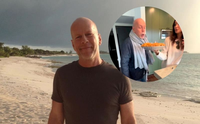 Bruce Willis El actor celebró su cumpleaños junto a su familia incluyendo a Demi Moore - Créditos: Instagram @emmahemingwillis