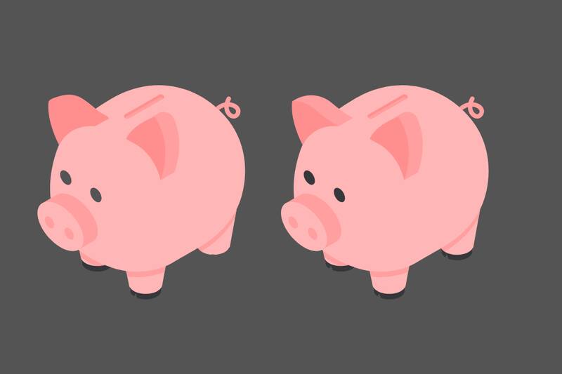 ¿Cuáles son las diferencias entre las dos alcancías?