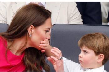 Príncipe Louis comió muchos dulces en el Jubileo de Platino y lo pusieron hiperactivo