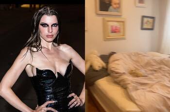 Julia Fox muestra su apartamento en TikTok y confiesa que está infestado de ratones