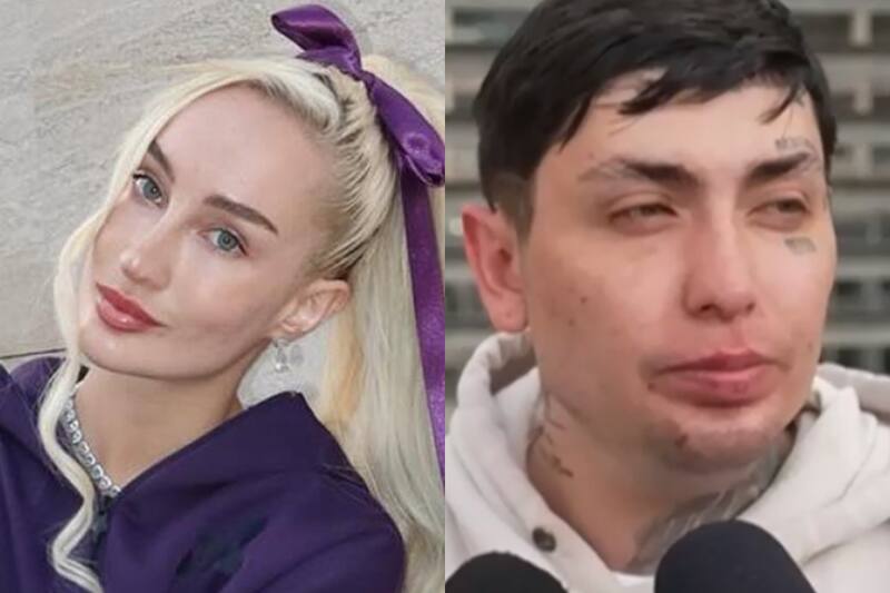 La artista urbana y el productor musical no eran pareja al momento del ataque.