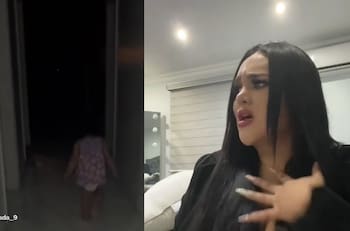 VIDEO: Fantasma se aparece y juega con una niña mientras su mamá pide ayuda en redes