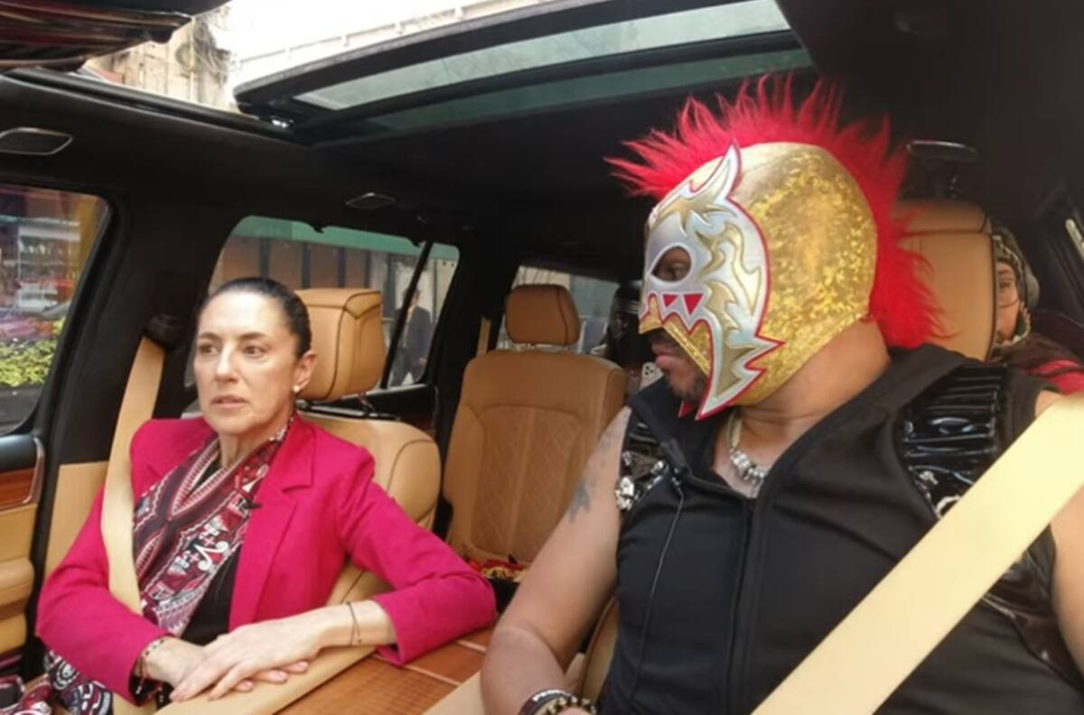Entrevista de Escorpión Dorado a Claudia Sheinbaum, los momentos más incómodos y divertidos