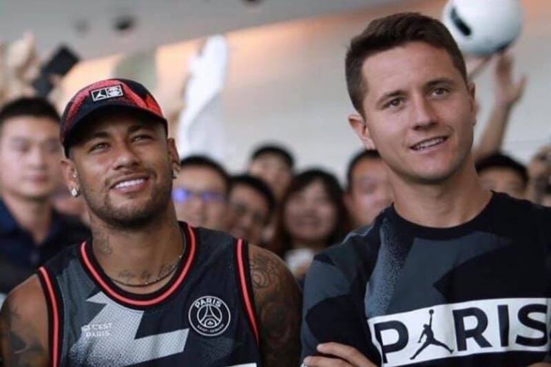 El español enloqueció en la fiesta de Neymar Jr