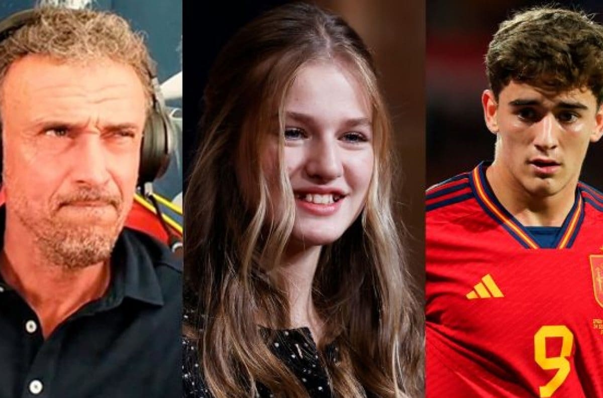Técnico de la Selección de España reacciona al supuesto romance entre la princesa Leonor y Gavi