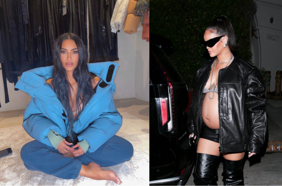 Kim Kardashian se declara fan del estilo de maternidad de Rihanna