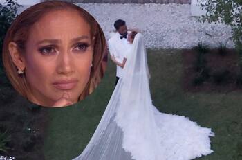 Ben Affleck hizo llorar a Jennifer Lopez con su discurso de bodas: “Tus hijos son una bendición”