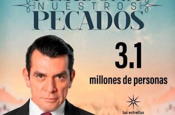 “Perdona nuestros pecados” con Jorge Salinas y Erika Buenfil llega a su fin y esta telenovela será su reemplazo