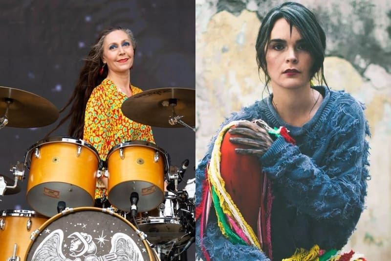 Camila Moreno y Juanita Parra explican por qué no pudieron salir a tocar en la marcha del 8M - Créditos: