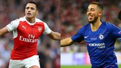 Alexis Sánchez vs Eden Hazard: hinchas ingleses debaten cuál fue mejor en su peak de rendimiento
