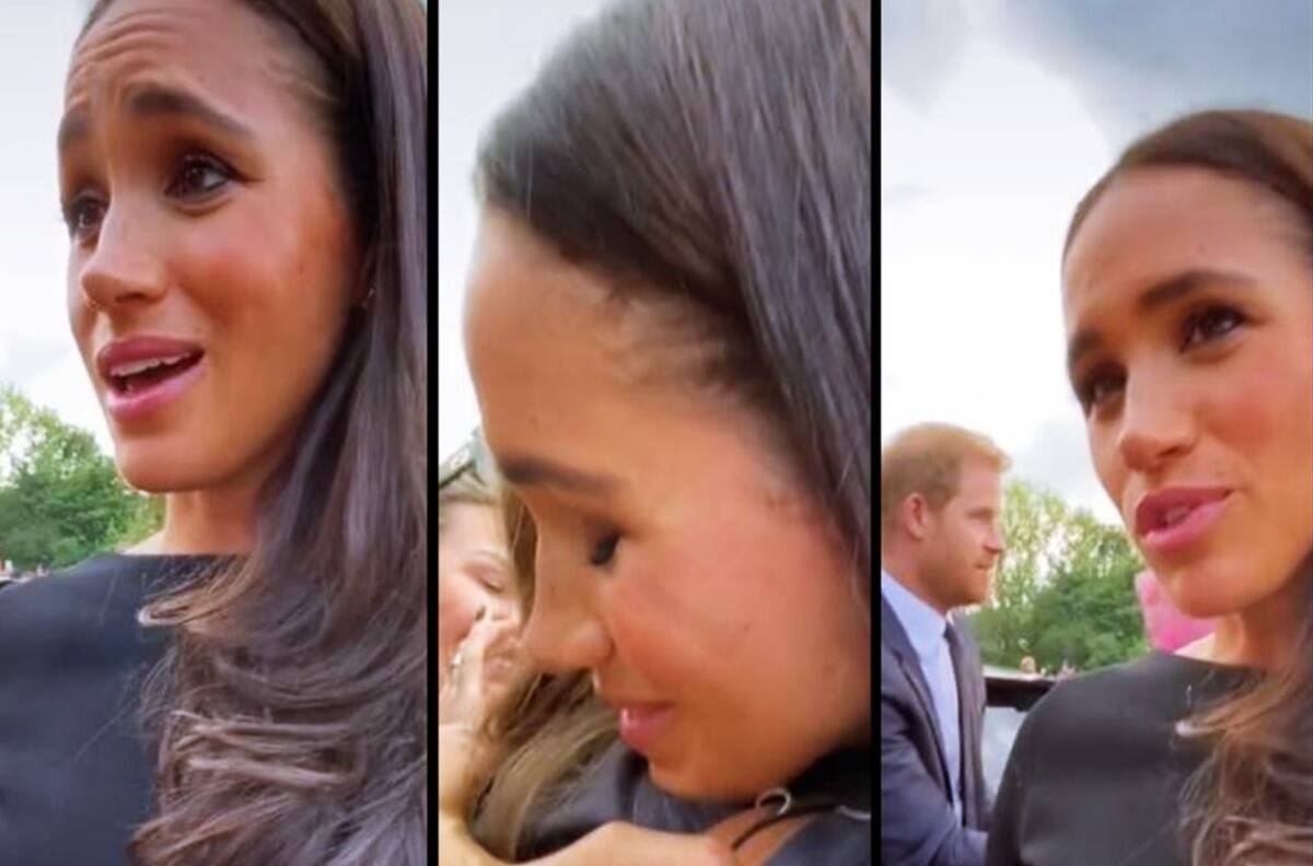 Meghan Markle: revelan lo que le dijo a la joven que abrazó al pie del castillo de Windsor
