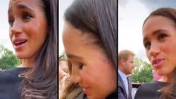 Meghan Markle: revelan lo que le dijo a la joven que abrazó al pie del castillo de Windsor