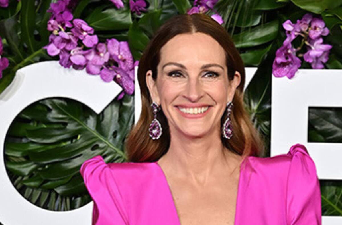 Julia Roberts a los 54 años muestra como usar escote pronunciado de manera elegante