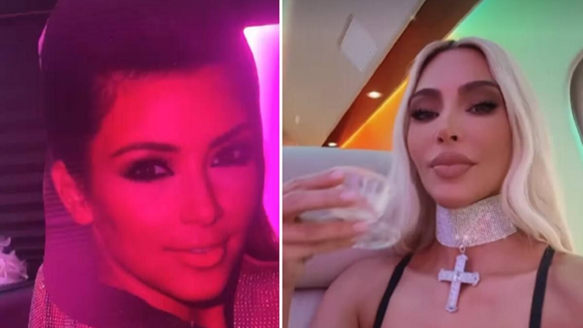 Khloé Kardashian imita a Kim Kardashian en su fiesta de cumpleaños y le manda recado a Usher