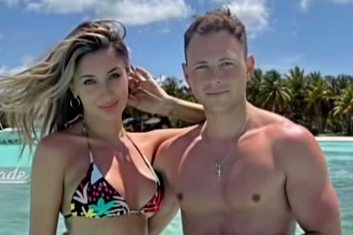 En una antigua foto de la pareja. Foto: Zona de Estrellas