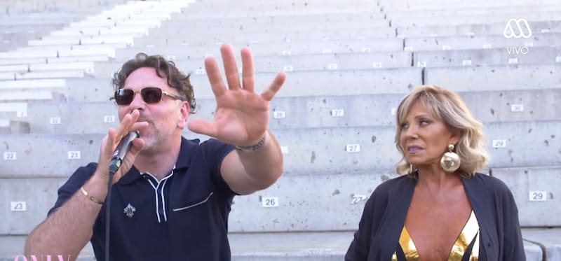 La Quintrala destapó romance del animador.