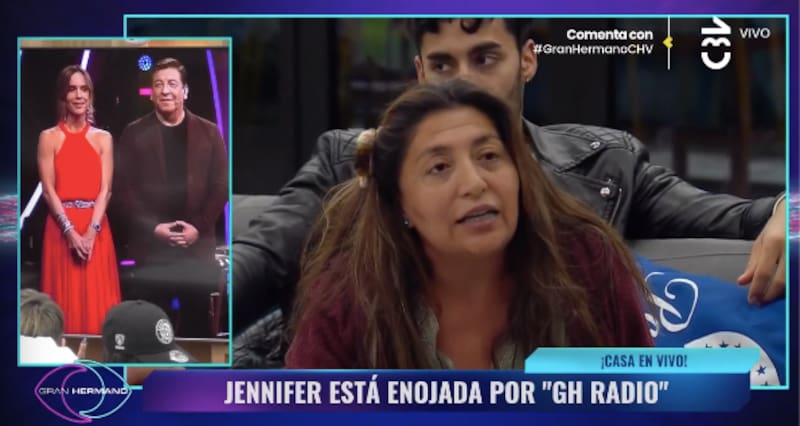 Pincoya molesta en "Gran Hermano" Chile. Foto: CHV.