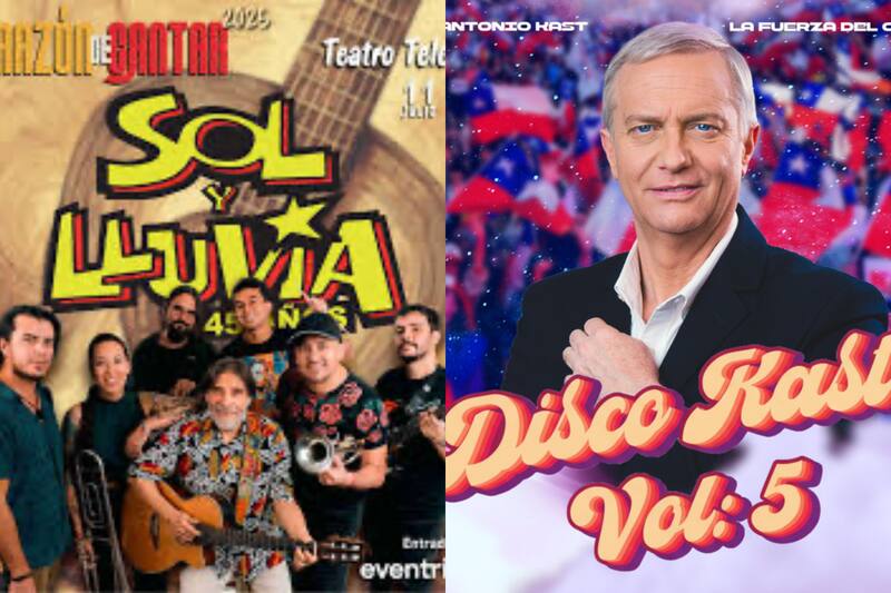 Las dos canciones más reproducidas en Spotify.