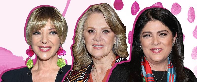 Victoria Ruffo, Erika Buenfil y Edith González así lucían en su juventud - Créditos: Foto de archivo