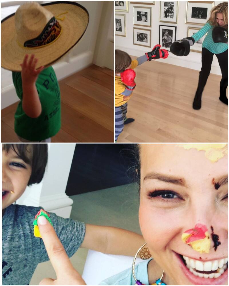 La artista compartió con sus seguidores tiernas imágenes de su hijo, para celebrar su cumpleaños número 12.