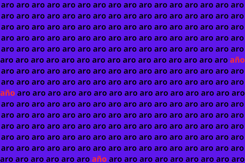 ¡Aquí estaban las tres palabras diferentes en la imagen!