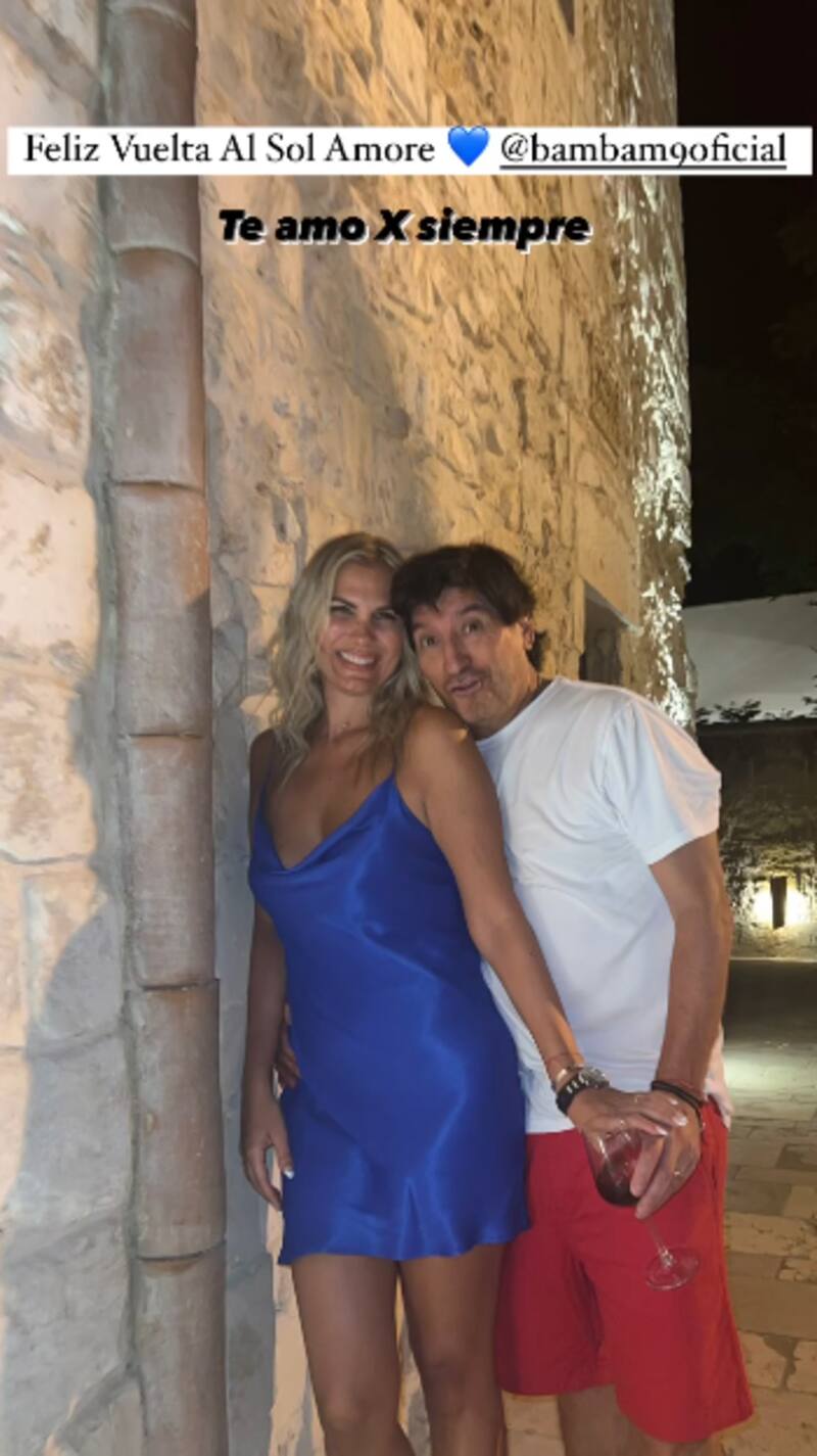 María Alberó le dejó un mensaje de cumpleaños a su esposo Iván Zamorano.