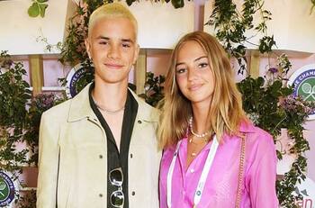 Romeo Beckham ya planea casarse con Mia Regan en una ceremonia más discreta que la de su hermano