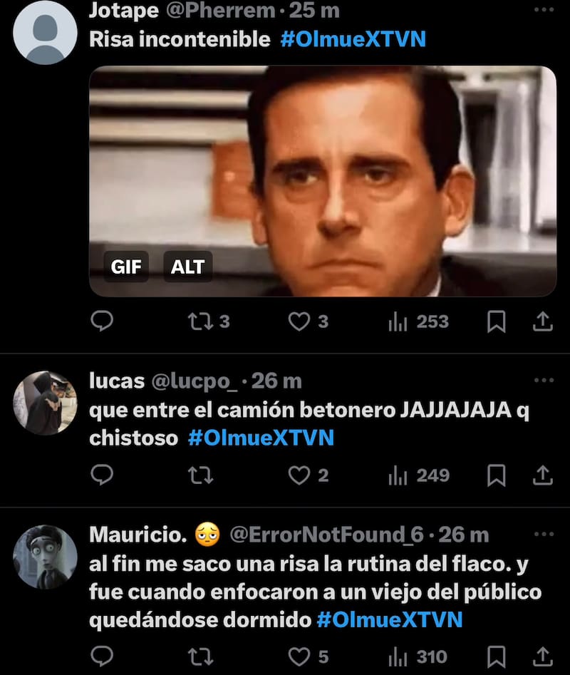 La reacciones que dejó su rutina en Olmué 2026.