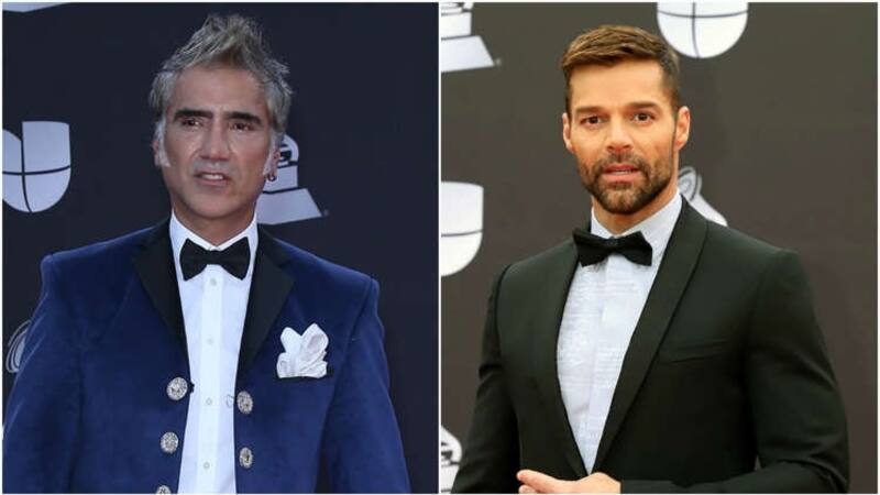 Alejandro Fernández y Ricky Martin - Créditos: Especial