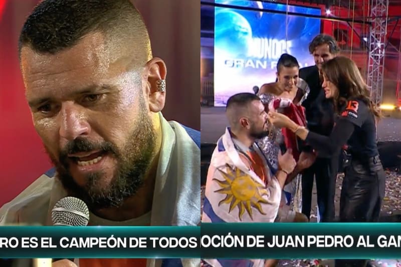 El uruguayo le pidió matrimonio a Karen Paola.