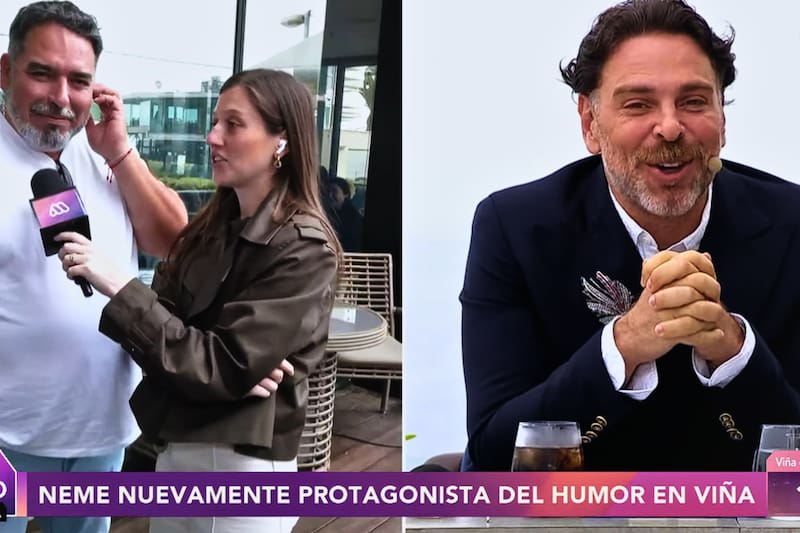 Un cruce al aire en el matinal del Mega. Foto: @megaoficial en YouTube.