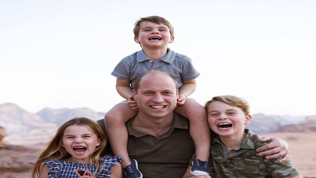 Príncipe William comparte una de sus principales pasiones con sus hijos