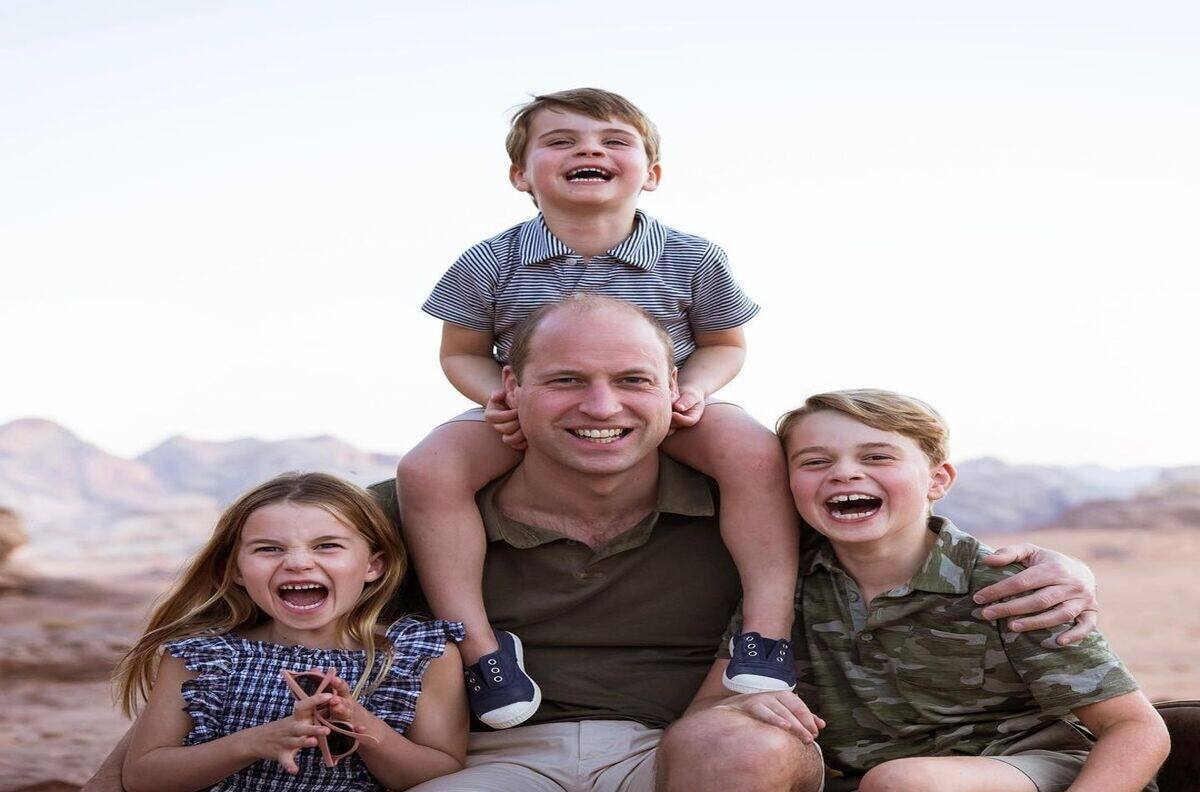 Príncipe William comparte una de sus principales pasiones con sus hijos