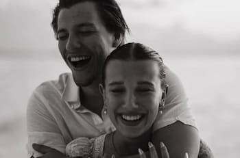 Millie Bobby Brown celebra su fiesta de compromiso con Jake Bongiovi