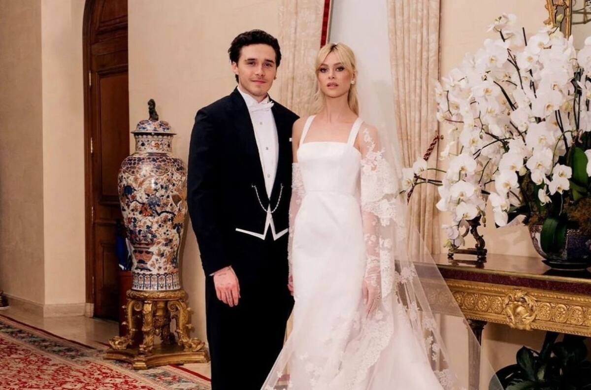 Todo sobre el vestido de novia de Nicola Peltz diseñado por Valentino