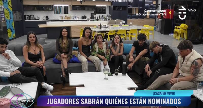 Participantes de "Gran Hermano" Chile antes de saber quiénes van a placa.