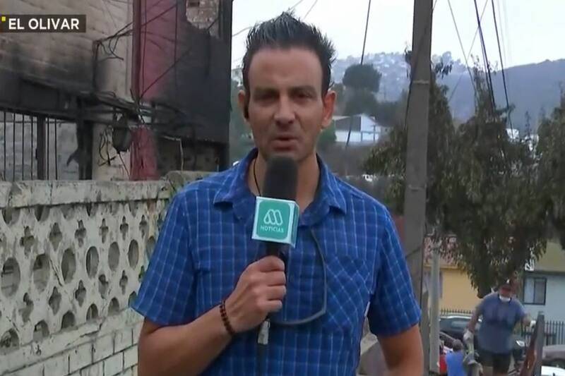 se mostró afectado por el caso de un Carabinero damnificado. Créditos: Pantallazo Mega