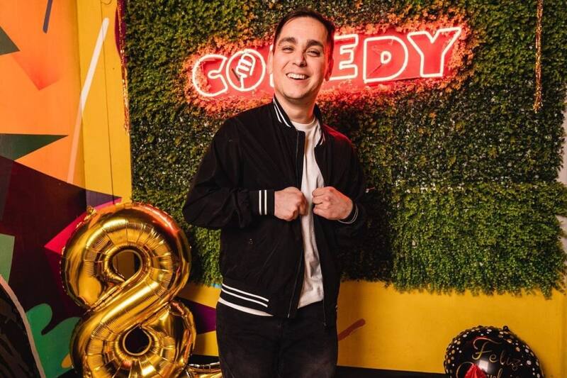 El tiktoker se encargó de presentar su rutina de humor durante la edición 2021 del evento solidario.