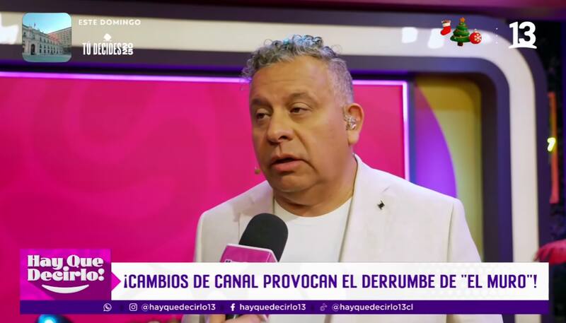 El panelista de Hay Que Decirlo reveló los sueldos de algunos rostros de Detrás del Muro.