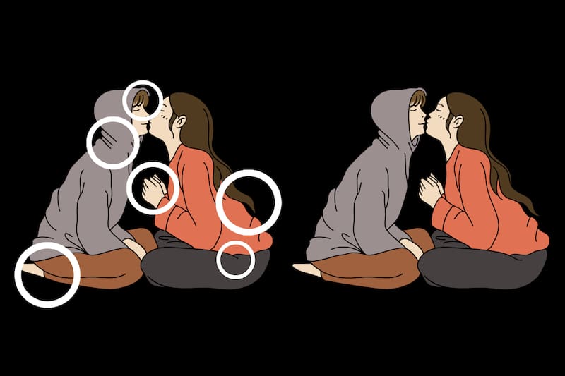 ¡Estas eran las 6 diferencias!