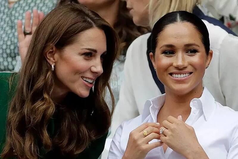 Kate Middleton y Meghan Markle La princesa de Gales y la duquesa de Sussex no acudieron a Balmoral a dar el último adiós a la reina Isabel II. - Créditos: Internet