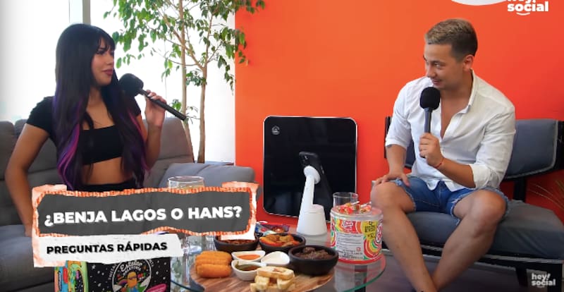 Eskarcita tuvo que escoger entre los dos ex participantes de "Gran Hermano Chile".