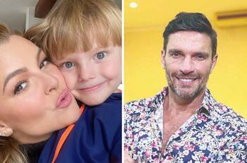 Julian Gil celebra a la distancia el cumpleaños de su hijo Matías con foto inédita
