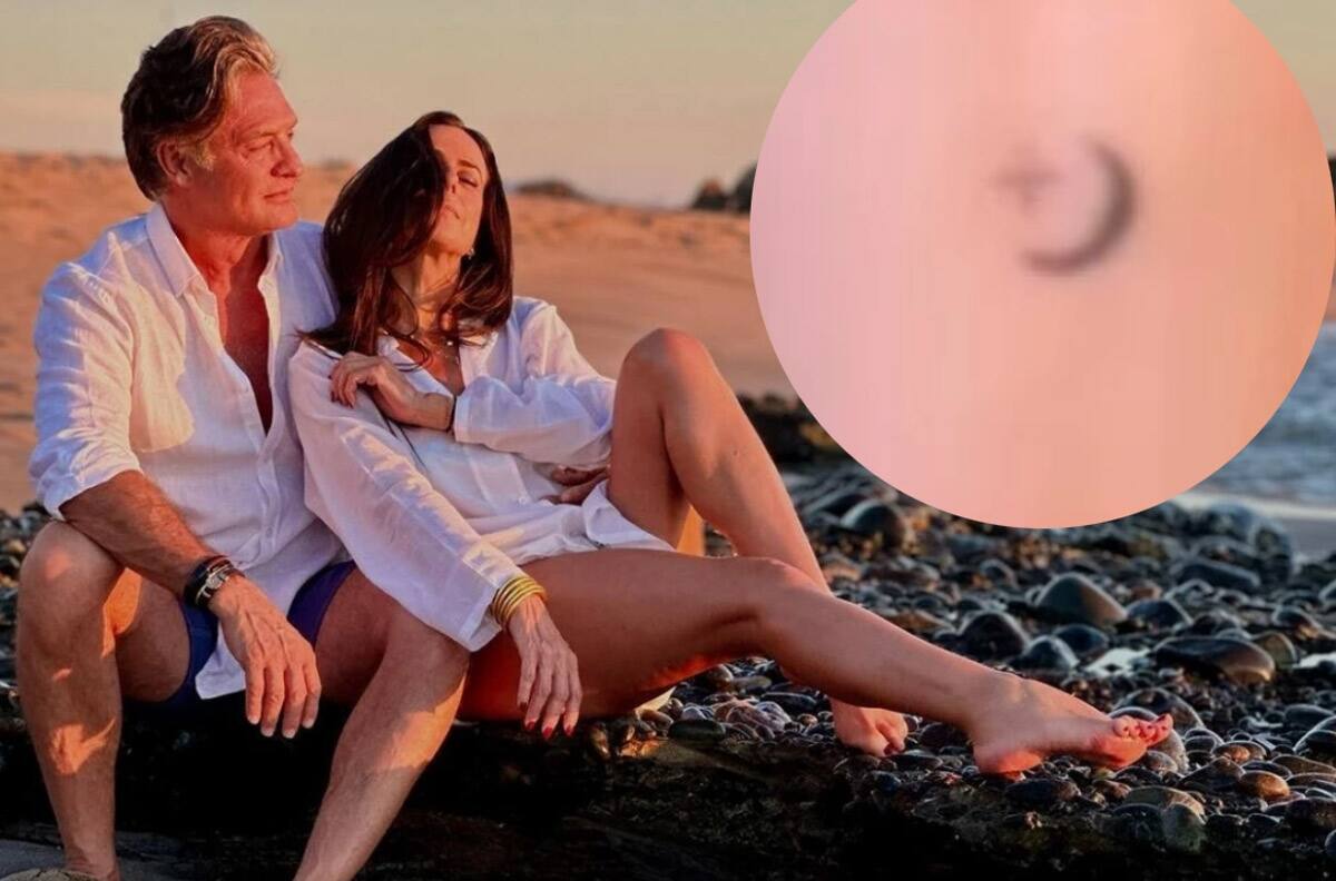 Paulina Mercado y Juan Soler presumen tatuaje que se hicieron en pareja, ¿mal augurio?
