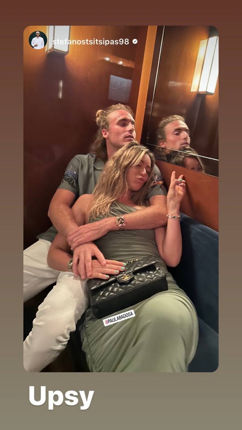 El romance de Stefanos Tsitsipas y Paula Badosa