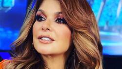 Itatí Cantoral y su reacción al ver video íntimo de Fernando Colunga en programa en vivo