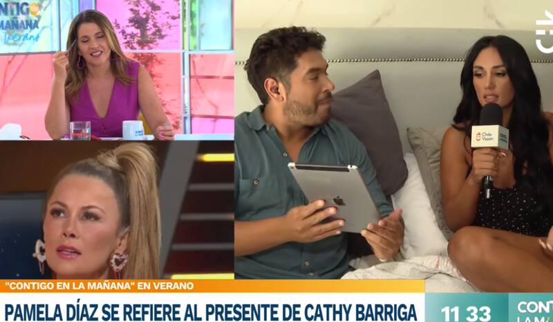 Pamela Díaz opinó sobre la bullada formalización de Cathy Barriga.