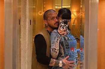 Cazzu y Christian Nodal se muestran muy felices a pocas semanas de que nazca su primer bebé