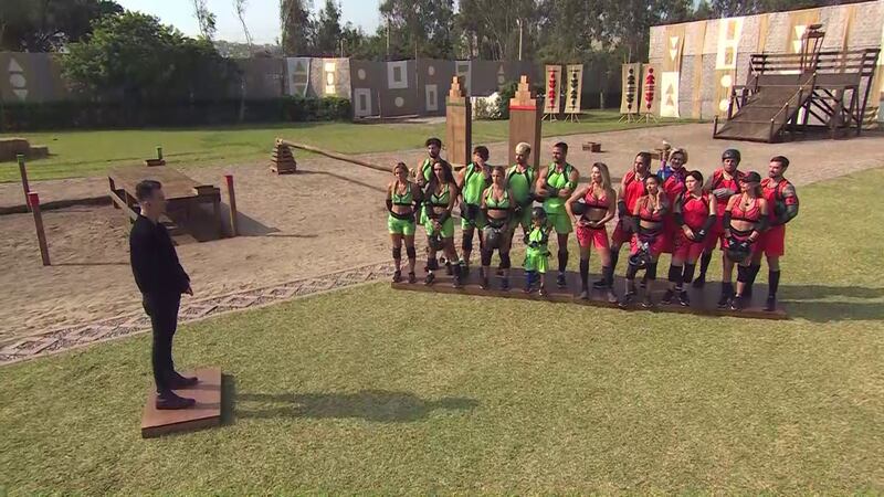 Competencia de equipos en "Tierra Brava”