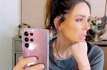 Jacky Bracamontes imita diálogo de "no estoy enojada" de Federica P. Luche con dedicatoria especial